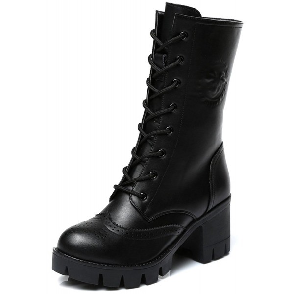 leather martin boots womens