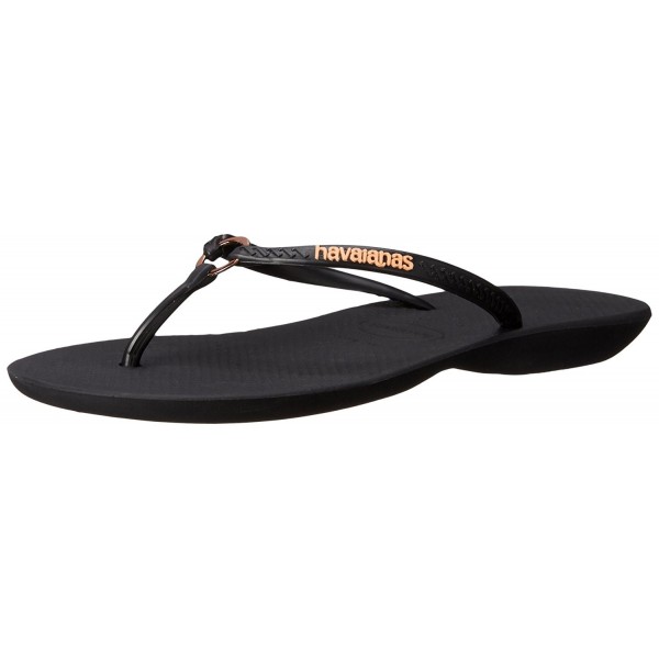 Havaianas Womens Ring Sandal Black