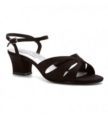 Touch Monaco Womens Black Sandals