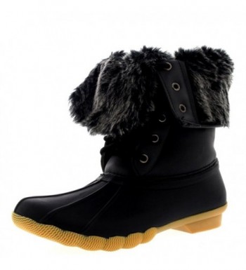 Womens Rubber Tread Winter Boots