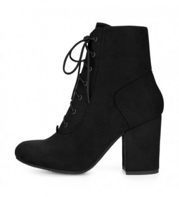 black booties 3 inch heel
