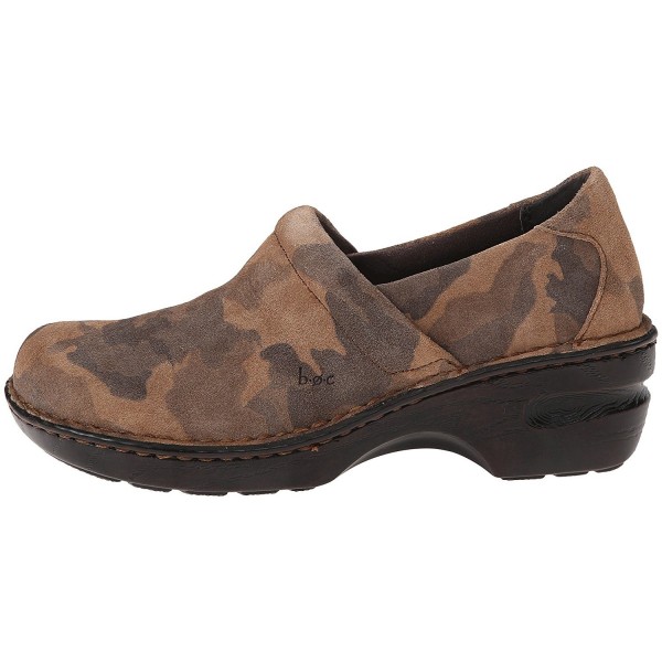 Born Womens Peggy Camo Suede