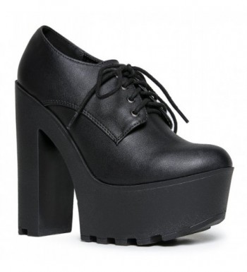 Soda Platform Chunky Ankle Bootie