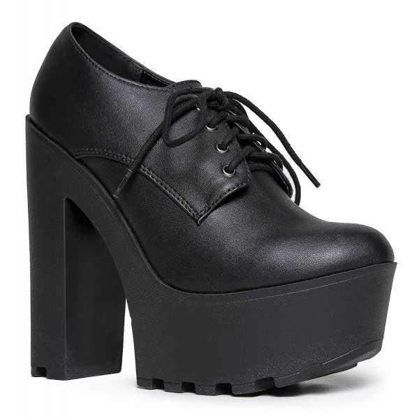 Soda Platform Chunky Ankle Bootie