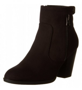 Soda Womens Stacked Booties accents