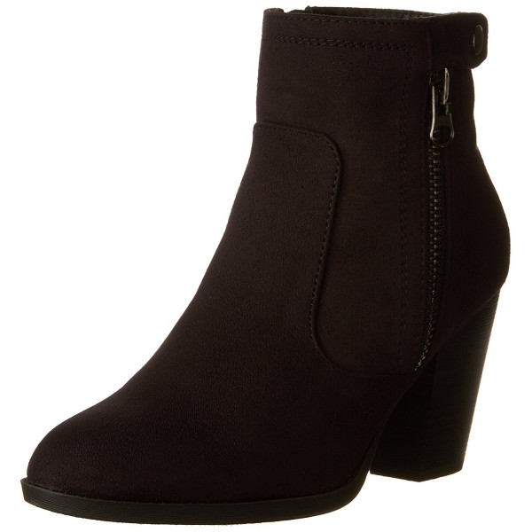 Soda Womens Stacked Booties accents