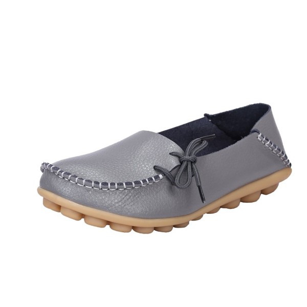 fereshte Cowhide Leather Loafers Moccasins
