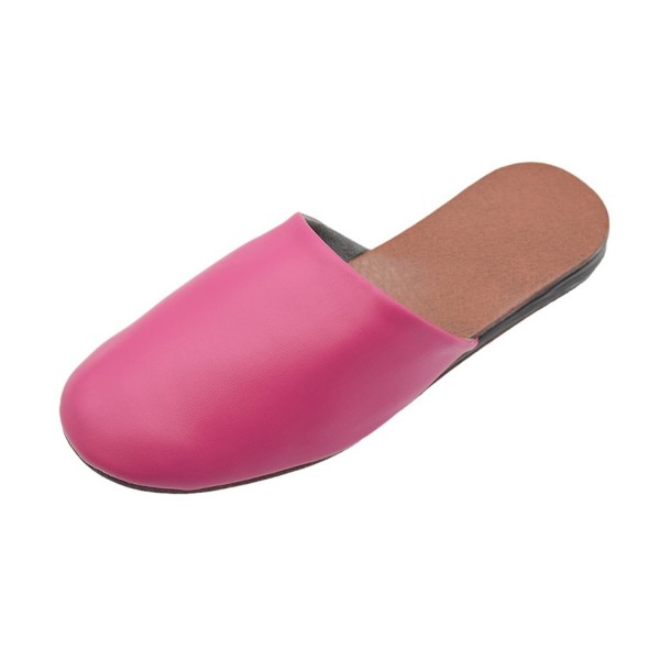 womens leather house shoes