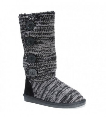 MUK LUKS Womens Boots Black