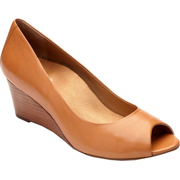 VIONIC Womens Caramel Sheep Nappa