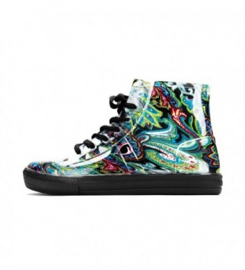 Chemistry Womens Floral Paisley Sneaker