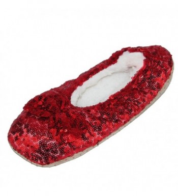 Alotta Knits Sequins Ballerina Slippers