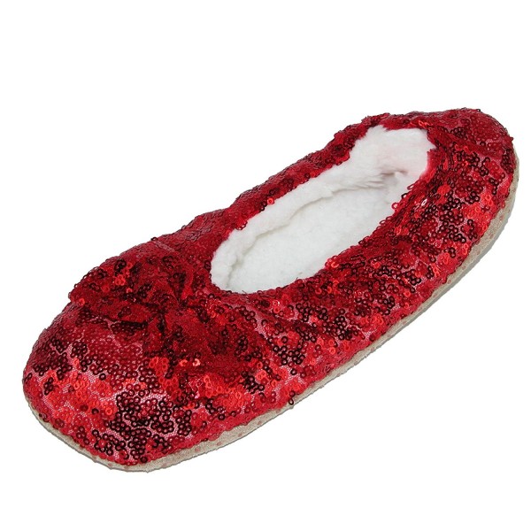 Alotta Knits Sequins Ballerina Slippers