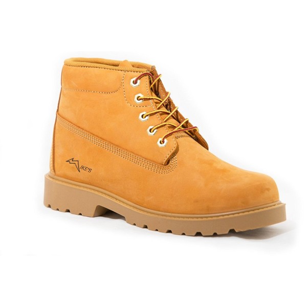 Mens Waterproof Wheat Work Boots - Size 