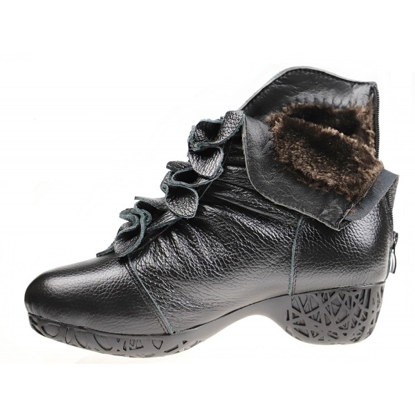 Bigwanbig Fashionable Handmade Non slip Fur lined