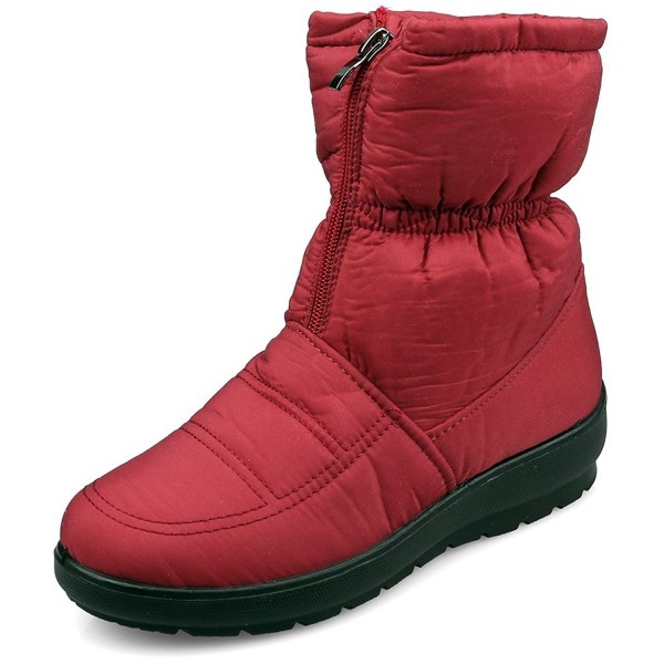 MOSHU Womens Waterproof Antiskid Booties