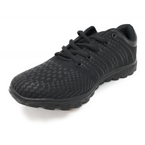 all black athletic shoes womens