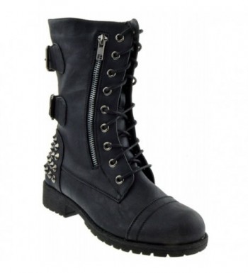 Rider Womens Military Studded Combat