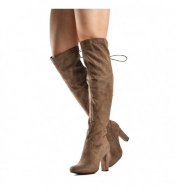 Zoe Stretch Thigh High Boots