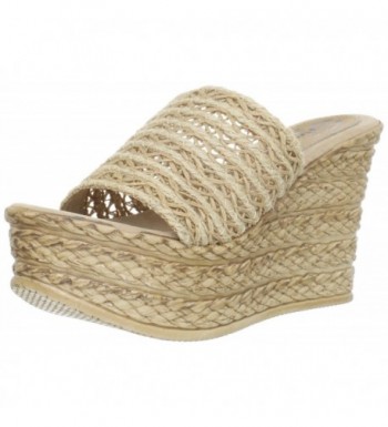 Sbicca Womens Cabana Platform Natural