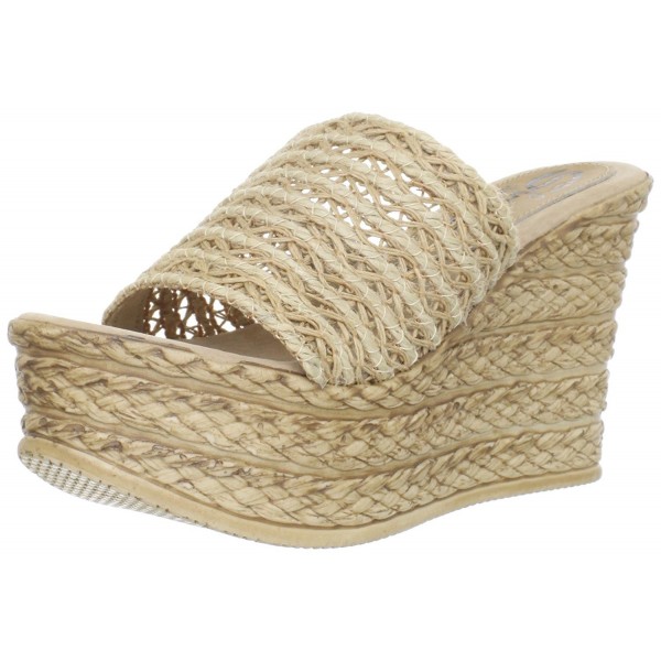 Sbicca Womens Cabana Platform Natural