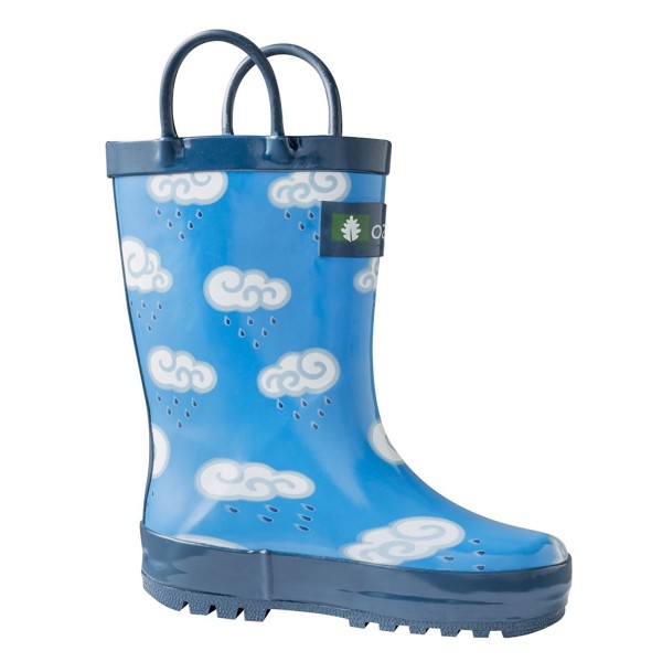 Oakiwear Rubber Boots Handles Clouds