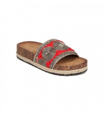 Nature Breeze Embroidered Footbed Sandal