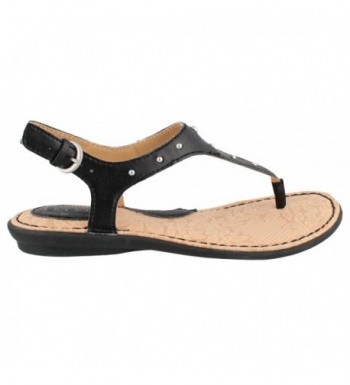 B O C Womens Candia Black Sandal