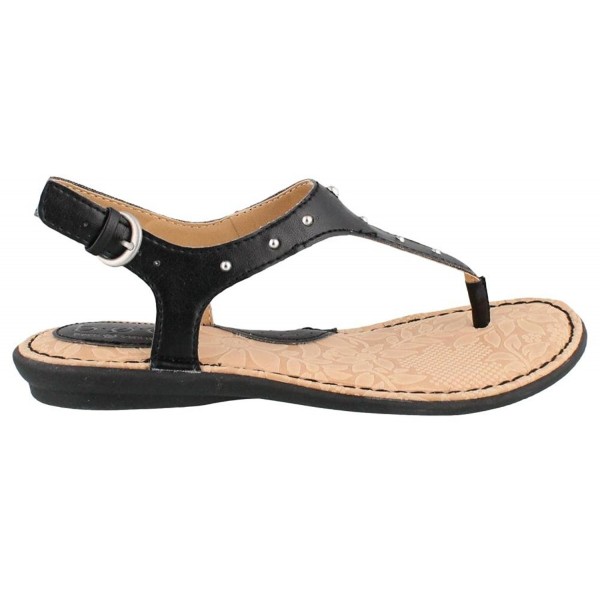 B O C Womens Candia Black Sandal