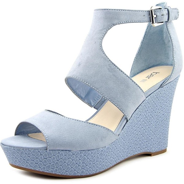 Bar III Womens Platform Sandals