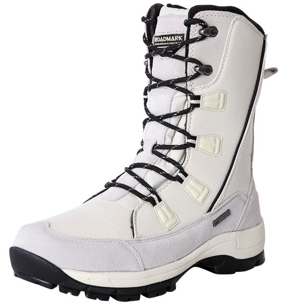 snow boots women white