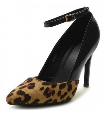 Ollio Womens Winter Leopard Two tone