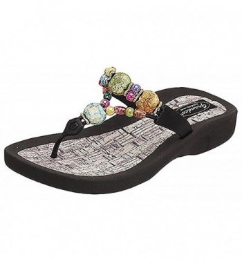 Grandco WomenS Marble Thong Sandal