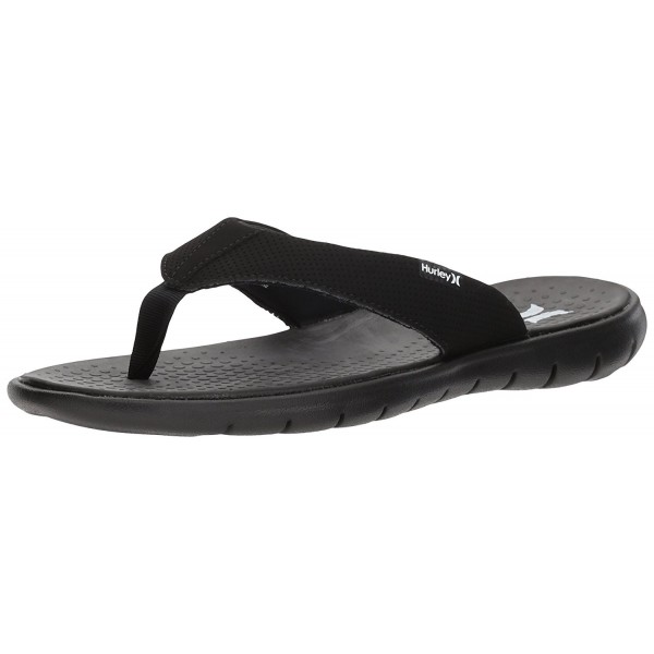 Hurley Mens Flex Flip Flop Black