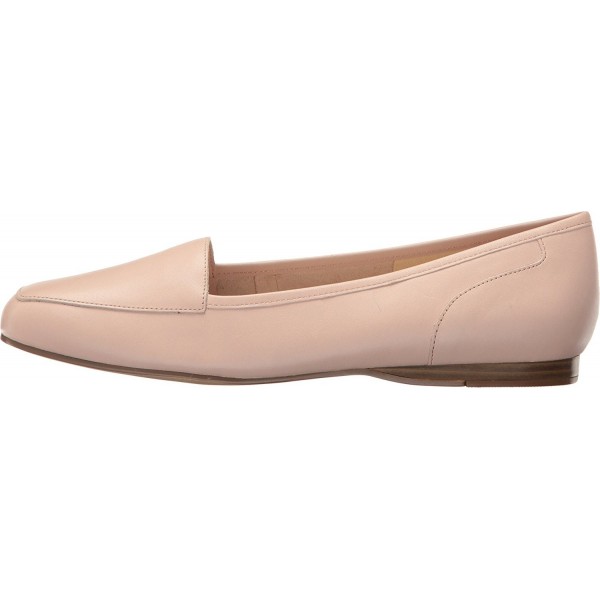 Women's Liberty Dusty Pink Leather Loafer - C812NAGFPLD