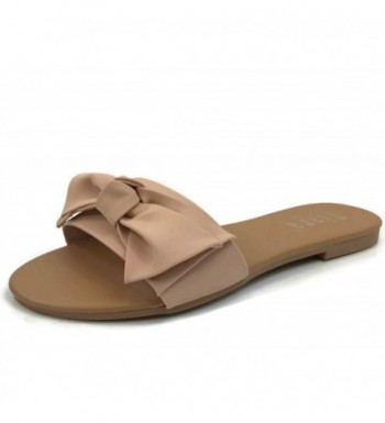 Summer Sandal Slide Twist Beige