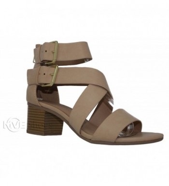 MVE Shoes Strappy Cutout Buckle