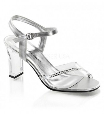 Fabulicious Womens Romance Clear Sandals