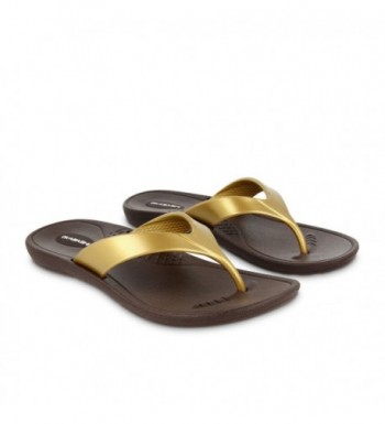 Okabashi Marina Flops Small Brown