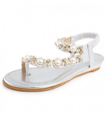 Odema Slingback Sandals Bohemia Rhinestones