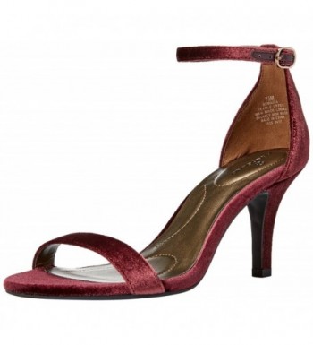 Bandolino Womens Heeled Sandal Sangria