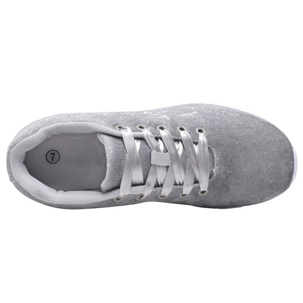 Women Fashion Sneakers Lightweight Sport Shoes SQ002 - Grey for Womens ...