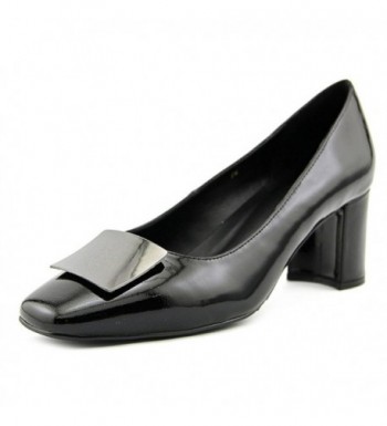 Vaneli Womens Eara Black Patent