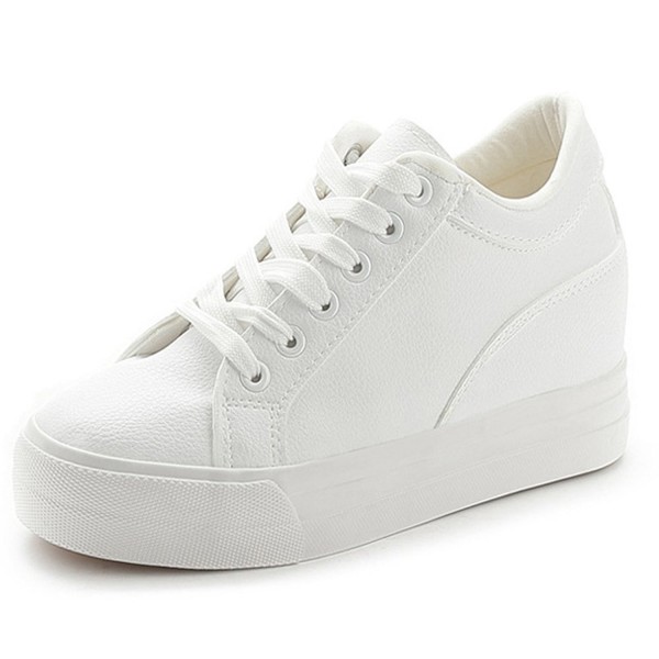 Buganda Fashion Leather Sneakers Platform