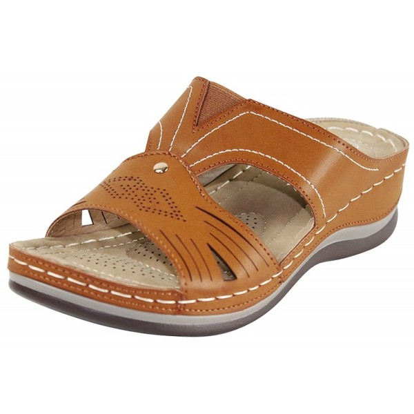Cambridge Select Womens Comfort Perforated