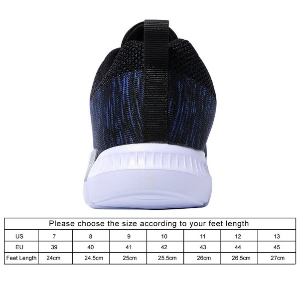 Men's Light Weight Sports Shoes Knit Mesh Running Walking Breathable ...