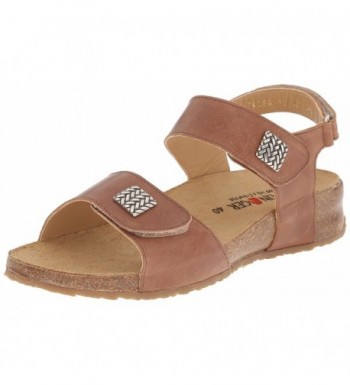 Haflinger Womens TS Walnut Sandal