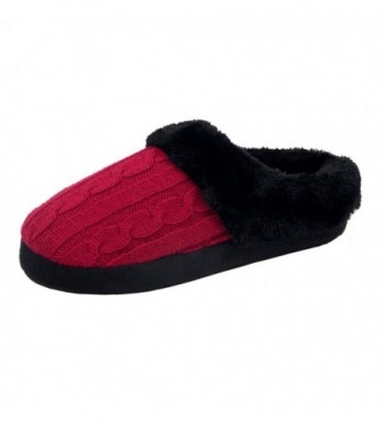 Womens Comfortable Indoor Slippers Knitting