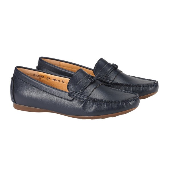 Penny Loafers For Women: Vegan Leather Slip-On Comfortable Driving ...