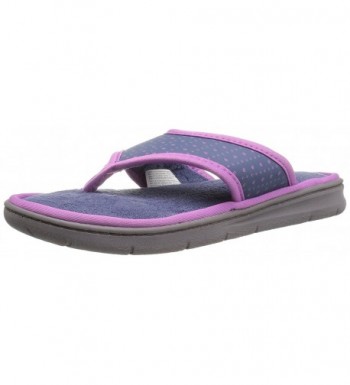 Dearfoams Womens Perfed Slipper Indigo